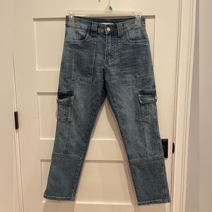 KanCan Blue Cargo Denim Jeans size W3/25